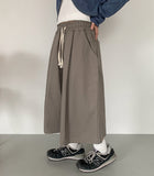 [unisex] Moento Pintuck Banding Cotton Bermuda Pants