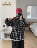 [unisex] Doico Check Over Shirt