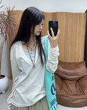 Toru Summer Deep V-Neck T-Shirt