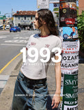 93 Track Crop Ringer T-Shirt
