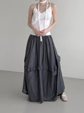 Illif Ruffle Scarf Sleeveless