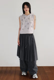 ★STAR POCKET HOOD VEST