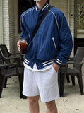 Matte varsity jacket
