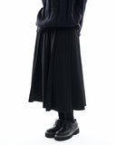 Claire wool pleats skirt