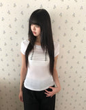 Muho Napoleon Print Short Sleeve T-shirt