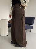 Eltuthe Painter Cotton Wide Pants