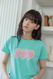 Pop Strawberry Crop Short Sleeve Tee