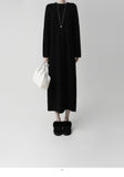 [Premium] Viche Whole Garment Round Knit One Piece