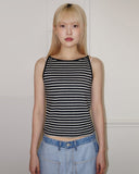 OCEAN STRIPE SLEEVELESS
