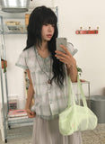 Sayaka Nylon Pocket Shoulder Bag