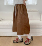 [unisex] Tilk Stitch Banding Cargo Bermuda Pants