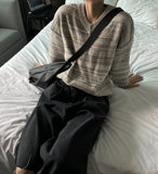 Summer Stripe Boucle Knit
