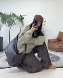 Debes Leather Crossbody Bag