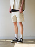 All day wide cotton short pants