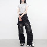 Ibian pocket strap pants