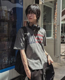 Blossom Printing Pigment Short Sleeve T-shirt