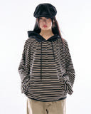 Baron stripe over hoodie