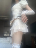 Rudica Puff Frill Top