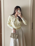 Rendry Ribbon Color Matching Tie Knit