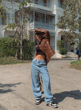 -3 kg Maxi Wide Denim Pants