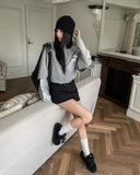 Horse cotton layered skirt pants
