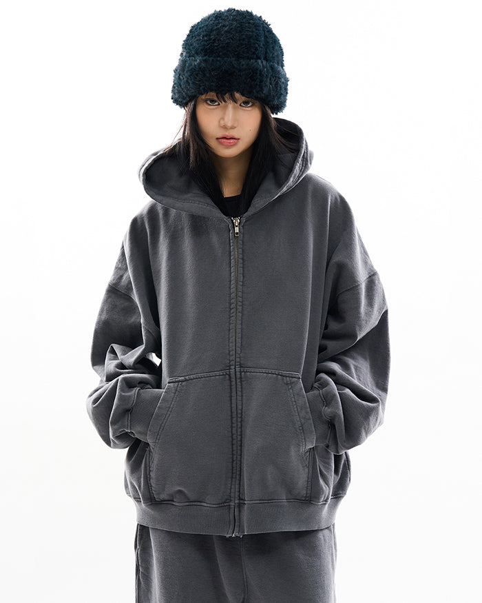 【Raucohouse】Epi vintage heavy zip-up hoodie Raucohouse(ラウコハウス) - エピビンテージヘビージップアップ