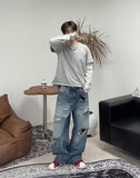 Hass striped layered t-shirt