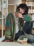 Colorful gradient cardigan