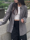 Built overfit check shirt