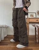 Dite Wide Cargo Denim Pants