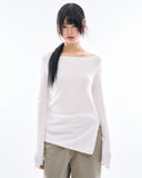 Aquila hairy button T-shirt