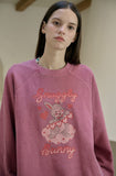 Bunny For Heart Raglan Pigment Sweatshirt