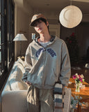 Chilling Check Reversible Hooded Zip-Up
