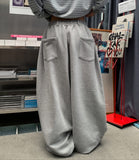 Nuzz Pintuck Belted Balloon Sweatpants