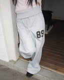 Beaut 89 Lettering Folding Two-Way Wide Banding Training Pants