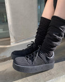 Banter black platform sneakers shoes