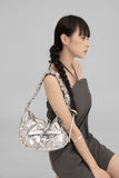 Romen shirring shoulder bag