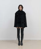 Detachable Fur Shearling Jacket