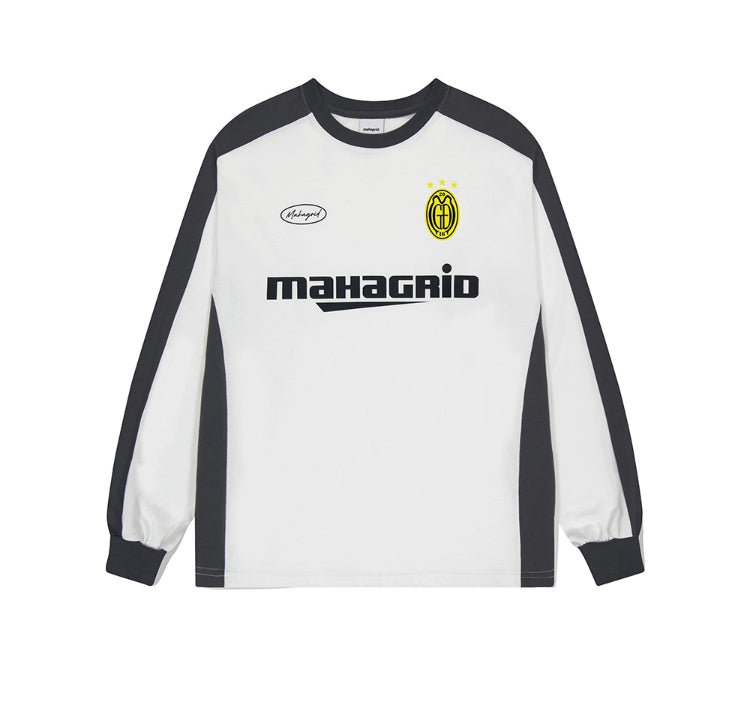 mahagrid(マハグリッド) - MGDフットボール長袖Tシャツ / MGD FOOTBALL