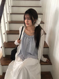 Hyoma V-neck Button Basic Knit Cardigan