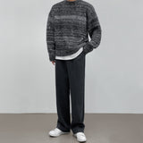 Bulky Stripe Brush Knit