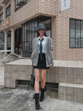 Kenin incision cargo miniskirt