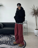 Elope pintuck corduroy pants