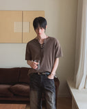 Shure Eyelet Waffle Short Sleeve T-shirt