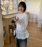 Tenkoi Frill Layered T-shirt