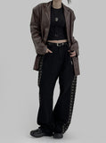 Lute Crack Leather Jacket