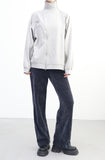 Cueen Unbalanced Zipper Sweatshirt