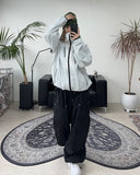 Tena Cap Hood High-Neck Wind Jacket