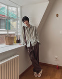 Taliyah pin tuck banding slacks