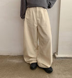 Hrenno Cotton Balloon Wide Pants